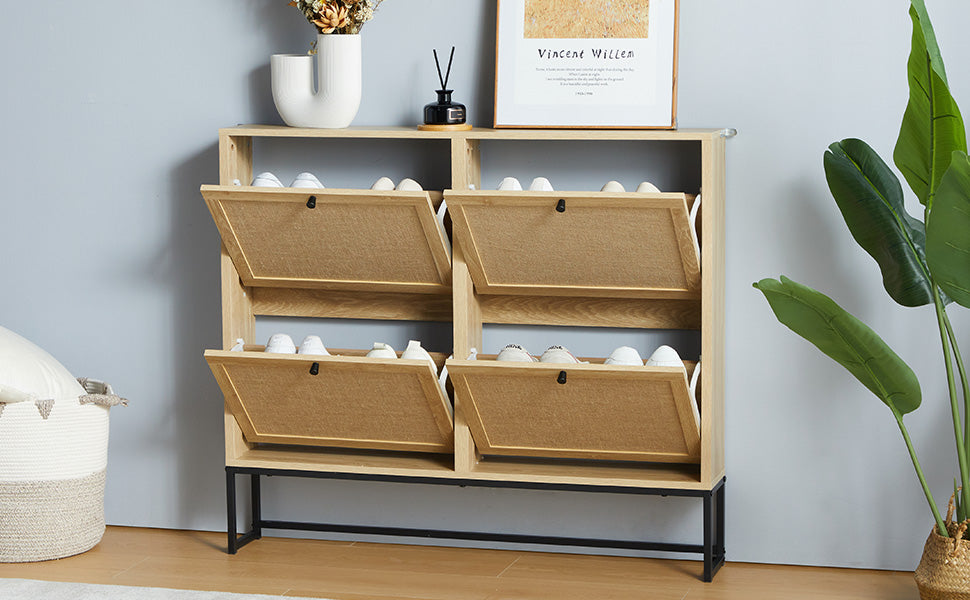 Slim shoe cabinet image1