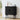 Black 31'' Buffet Sideboard Small Bar Cabinet with Fluted Slide Doors