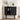 Black 31'' Buffet Sideboard Small Bar Cabinet with Fluted Slide Doors