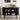 Black 53''Sideboard Modern Storage Cabinet Console Table with Fluted Slide Doors