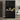 Black 70"Tall Freestanding Metal Rattan Cabinet Kitchen Pantry Cabinet with 6 Doors