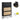 Black Freestanding Narrow Shoe Cabinet with 3 Flip Drawers and Blackboard