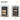 Black Freestanding Narrow Shoe Cabinet with 3 Flip Drawers and Blackboard