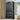 Black Freestanding Wooden Armoire Wardrobe Closet with 2 Storage Drawers