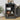 Black Media Cabinet 5-Tier Stereo Cabinet with Adjustable Shelves and Cable Management