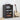 Black Media Cabinet 5-Tier Stereo Cabinet with Adjustable Shelves and Cable Management
