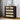 Black Modern Rattan 4 Drawers Dresser Table