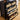 Black Modern Rattan 4 Drawers Dresser Table