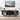Black Modern TV Stand Console Table Entertainment Center with Storage Compartment and Sliding Door