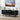 Black Modern TV Stand Console Table Entertainment Center with Storage Compartment and Sliding Door