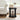 Black Sofa Side Table Set with 2-Tier Open Storage Shelves