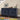 Blue Modern Wooden Storage Buffet Sideboard Cabinet with Engraved Design and Double Doors