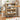 Hidden Shoe Cabinet Natural Free Standing Narrow Shoe Rack Cabinet with 2 Flip Drawer