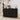 Mid Century Modern Dresser Black Farmhouse Wooden Storage Cabinet with 4 Drawers