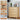 Mid Century Modern Dresser Natural Farmhouse Wooden Storage Cabinet with 4 Drawers