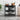 Modern Sideboard Cabinet Kitchen Console Table with Glass Doors