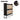 Modern Entryway Wooden Shoe Cabinet Freestanding Tipping Bucket Shoe Rack Black with 2 Flip Drawers