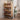 Modern Entryway Wooden Shoe Cabinet Freestanding Tipping Bucket Shoe Rack Natural with 3 Flip Drawers