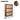 Modern Entryway Wooden Shoe Cabinet Freestanding Tipping Bucket Shoe Rack Walnut with 3 Flip Drawers Size