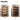 Modern Entryway Wooden Shoe Cabinet Freestanding Tipping Bucket Shoe Rack Walnut with 3 Flip Drawers
