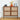 Modern Entryway Wooden Shoe Cabinet Walnut Freestanding Tipping Bucket Shoe Rack with 4 Flip Drawers