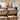 Modern Entryway Wooden Shoe Cabinet Walnut Freestanding Tipping Bucket Shoe Rack with 4 Flip Drawers