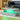 Modern High Gloss Coffee Table White with Smart 16 Colors LED Lights