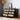 Black Modern Rattan 6 Drawers Dresser