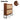 Modern Wooden Entryway Narrow Shoe Cabinet Freestanding Tipping Bucket Shoe Cabinet with 2 Flip Drawers Walnut Color