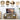 Natural 55 inch Low TV Console Table