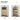 Natural Freestanding Narrow Shoe Cabinet with 3 Flip Drawers and Blackboard