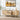 Natural Modern TV Stand Console Table Entertainment Center with Storage Compartment and Sliding Door