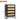 Rattan 4 Drawers Dresser Black Tall Chest of Drawers with Metal Legs