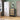 Rattan 4 Drawers Dresser Black Tall Chest of Drawers with Metal Legs