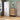 Rattan 4 Drawers Dresser Walnut Tall Chest of Drawers with Metal Legs