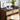 Modern Rattan 5 Drawers Dresser Table Chest of Drawers with Metal Handles