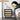 Rattan Nightstand Dresser Table with 3 Drawers
