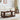 Walnut 2-Tier Rectangle Coffee Tea Table with Storage Shelf