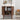 Walnut 31'' Buffet Sideboard Small Bar Cabinet with Fluted Slide Doors