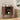 Walnut 31'' Buffet Sideboard Small Bar Cabinet with Fluted Slide Doors