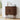 Walnut 31'' Buffet Sideboard Small Bar Cabinet with Fluted Slide Doors