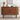 Walnut 53''Sideboard Modern Storage Cabinet Console Table with Fluted Slide Doors