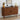 Walnut 53''Sideboard Modern Storage Cabinet Console Table with Fluted Slide Doors