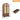 Walnut 74.8” Tall Wardrobe Storage Cabinet Rattan Freestanding Armoire with 2 Drawers and Hanging Rod