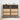 Walnut Freestanding Narrow Shoe Cabinet with 3 Flip Drawers and Blackboard