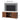Walnut Mid Century Modern Rustic Rattan TV Stand 65 inch with Storage and Shelves