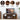 Walnut Mid Century Modern Rustic Rattan TV Stand 65 inch with Storage and Shelves