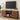 Walnut Mid Century Modern Rustic Rattan TV Stand 65 inch with Storage and Shelves