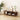 Walnut Mid Century Modern TV Stand up to 70" Curved Profile Design Media Console with Storage Shelves
