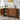 Walnut Modern Kitchen Storage Sideboard Buffet Cabinet Console Table with 4 Fluted Doors